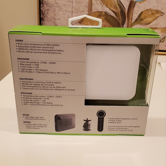 120 LED Smart Video Light - Picture 2 of 5